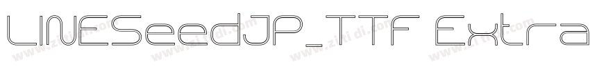 LINESeedJP_TTF Extra字体转换 LINESeedJP_TTF Extra字体转换